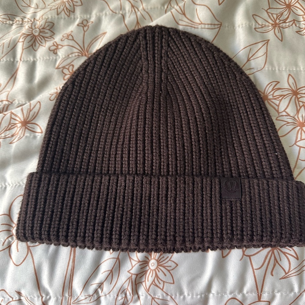 Close-Fit Wool-Blend Ribbed Beanie - Espresso